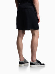 Bermuda shorts in Tencel jacquard with a regular fit