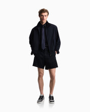 Bermuda shorts in Tencel jacquard