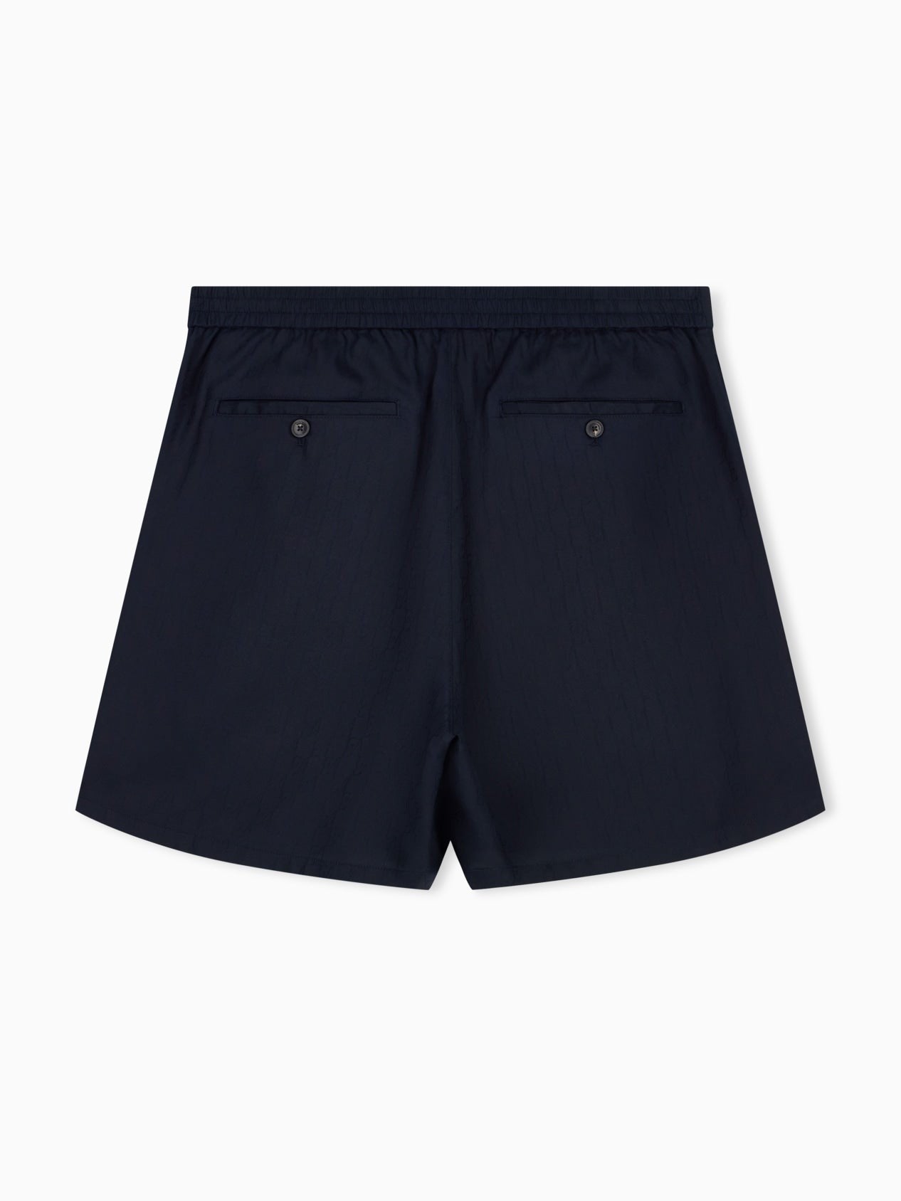 Bermuda shorts in Tencel jacquard with a regular fit
