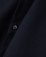 Shirt in lyocell jacquard with a regular fit