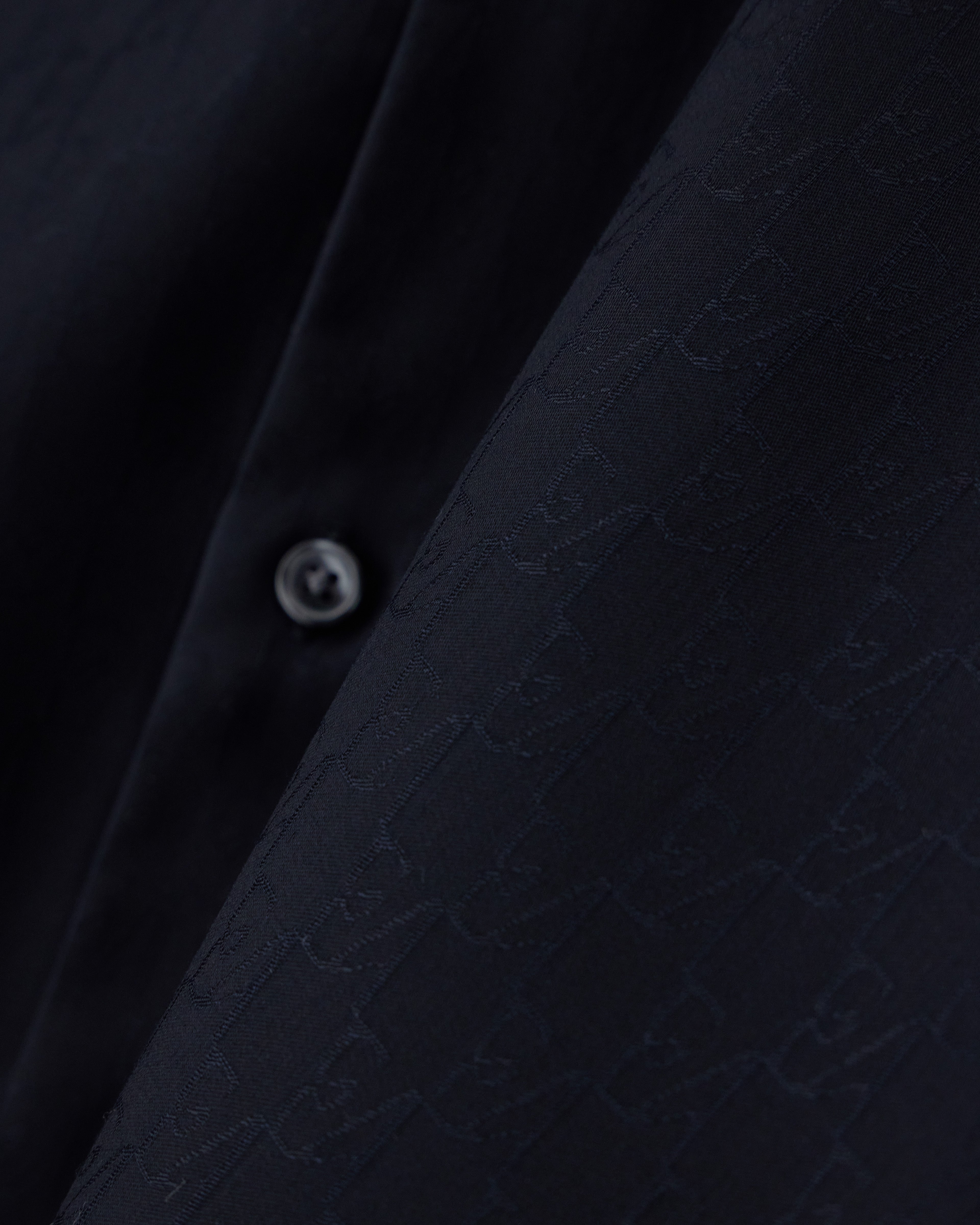 Shirt in lyocell jacquard with a regular fit