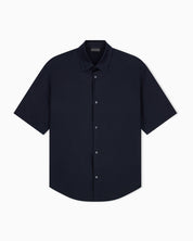 Shirt in lyocell jacquard with a regular fit