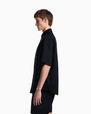 Shirt in lyocell jacquard with a regular fit
