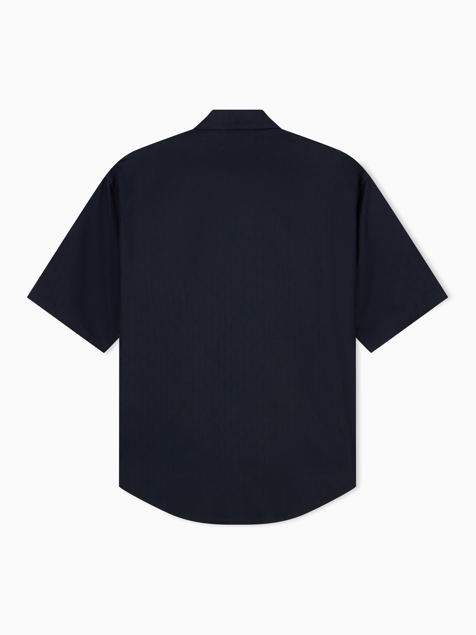 Shirt in lyocell jacquard with a regular fit