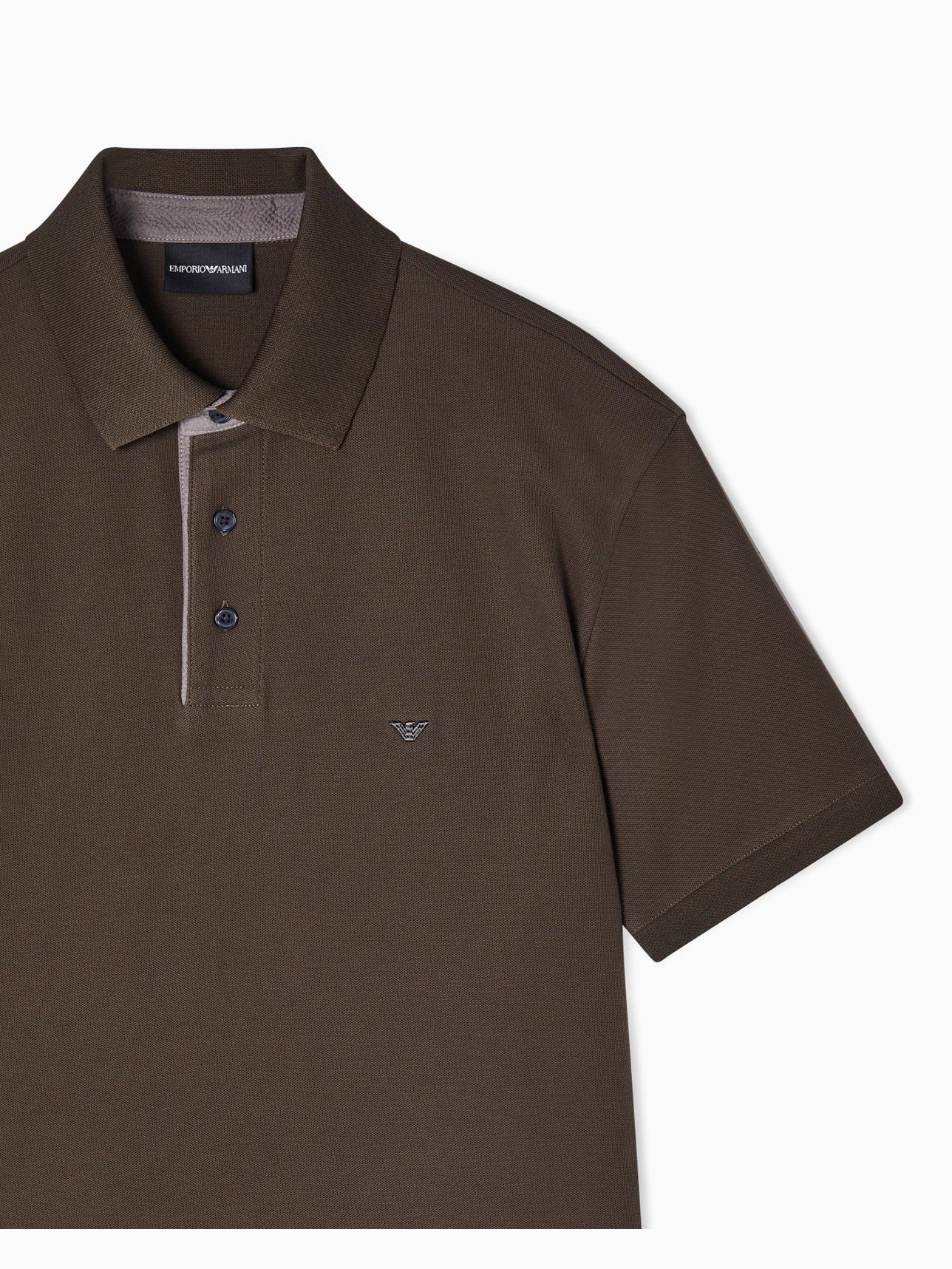 Regular fit piqué polo shirt