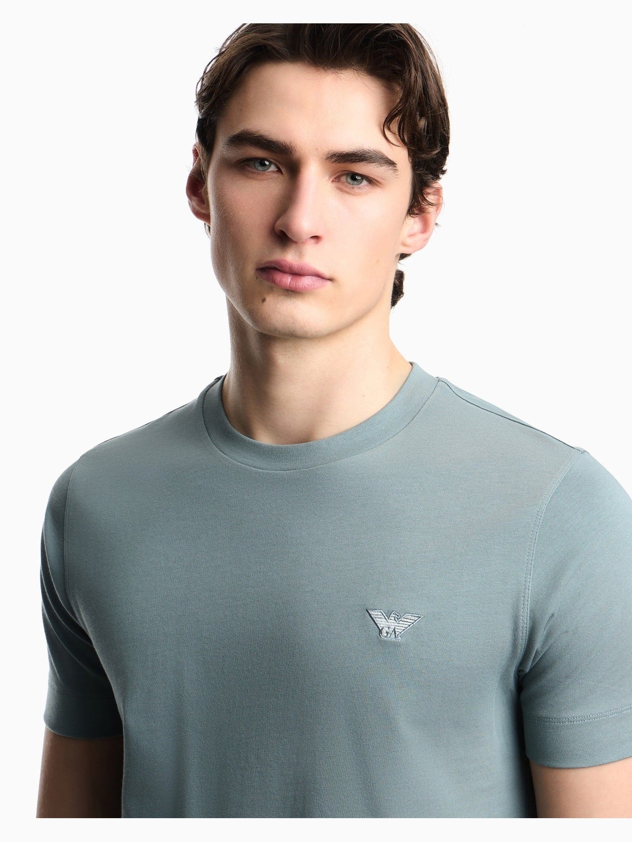 Slim-fit T-shirt in heavy jersey