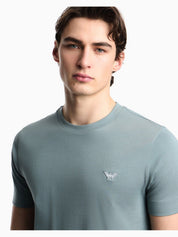 Slim-fit T-shirt in heavy jersey