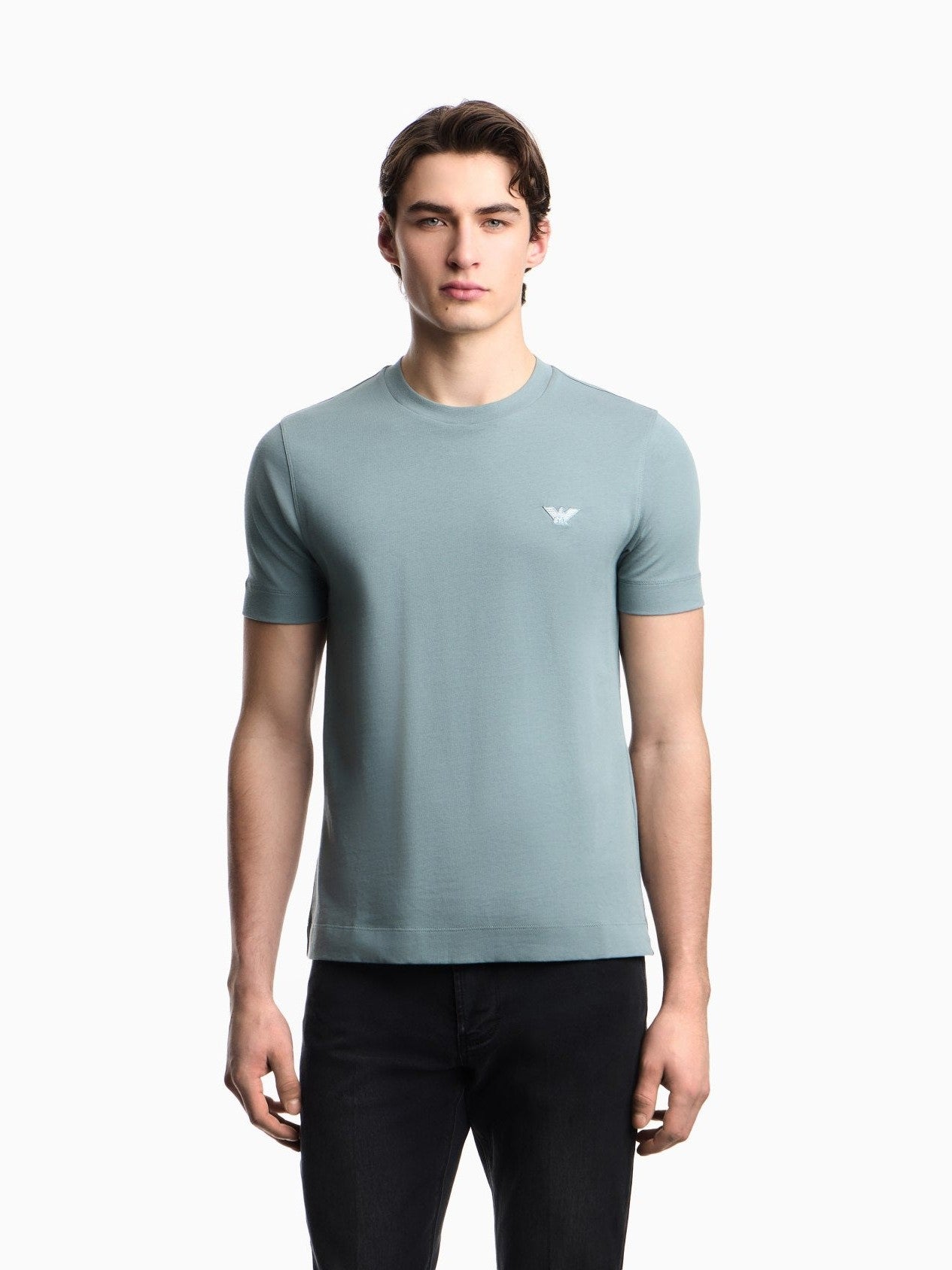 Slim-fit T-shirt in heavy jersey