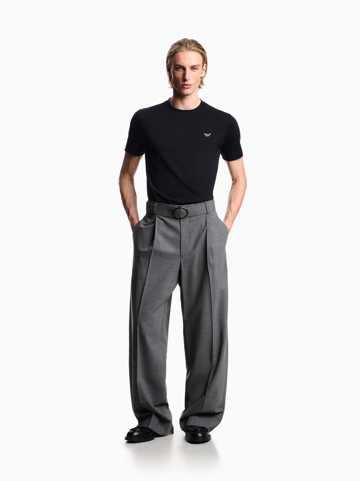Slim-fit T-shirt in heavy jersey