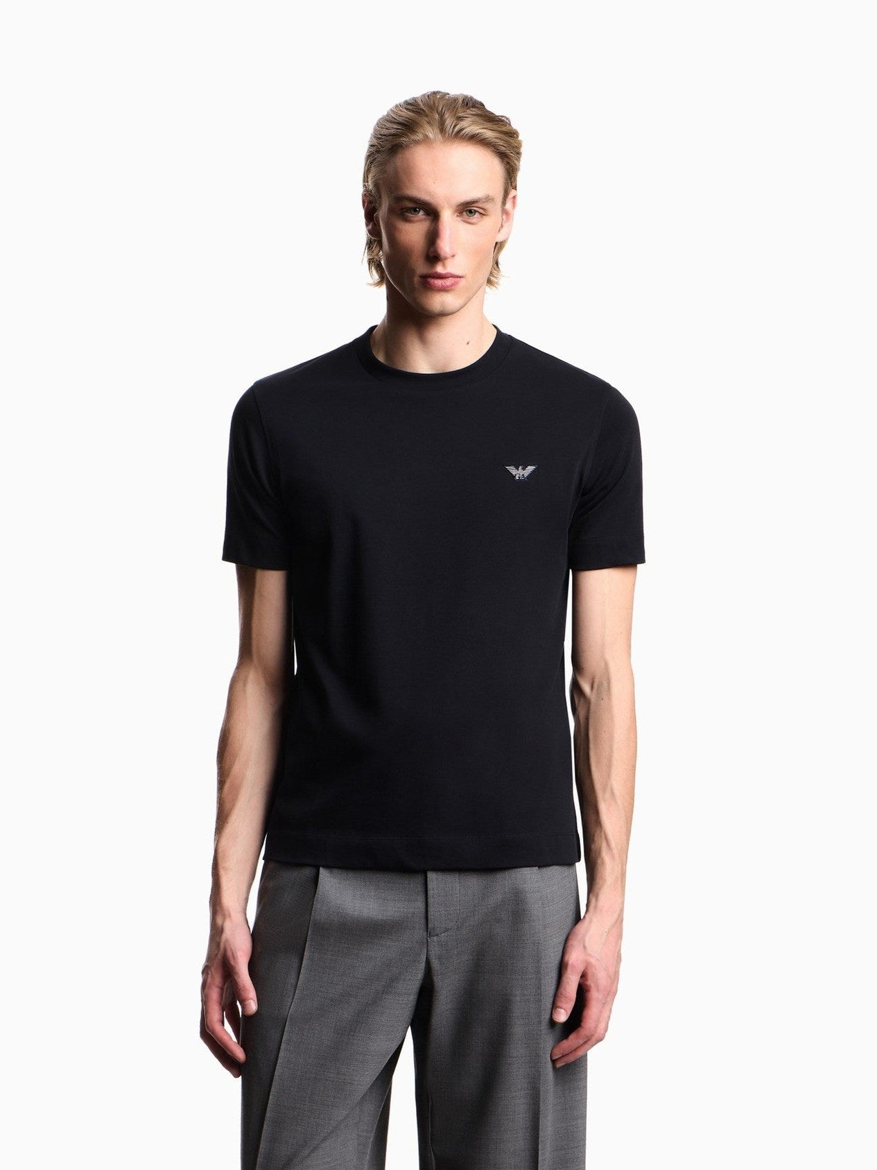 Slim-fit T-shirt in heavy jersey