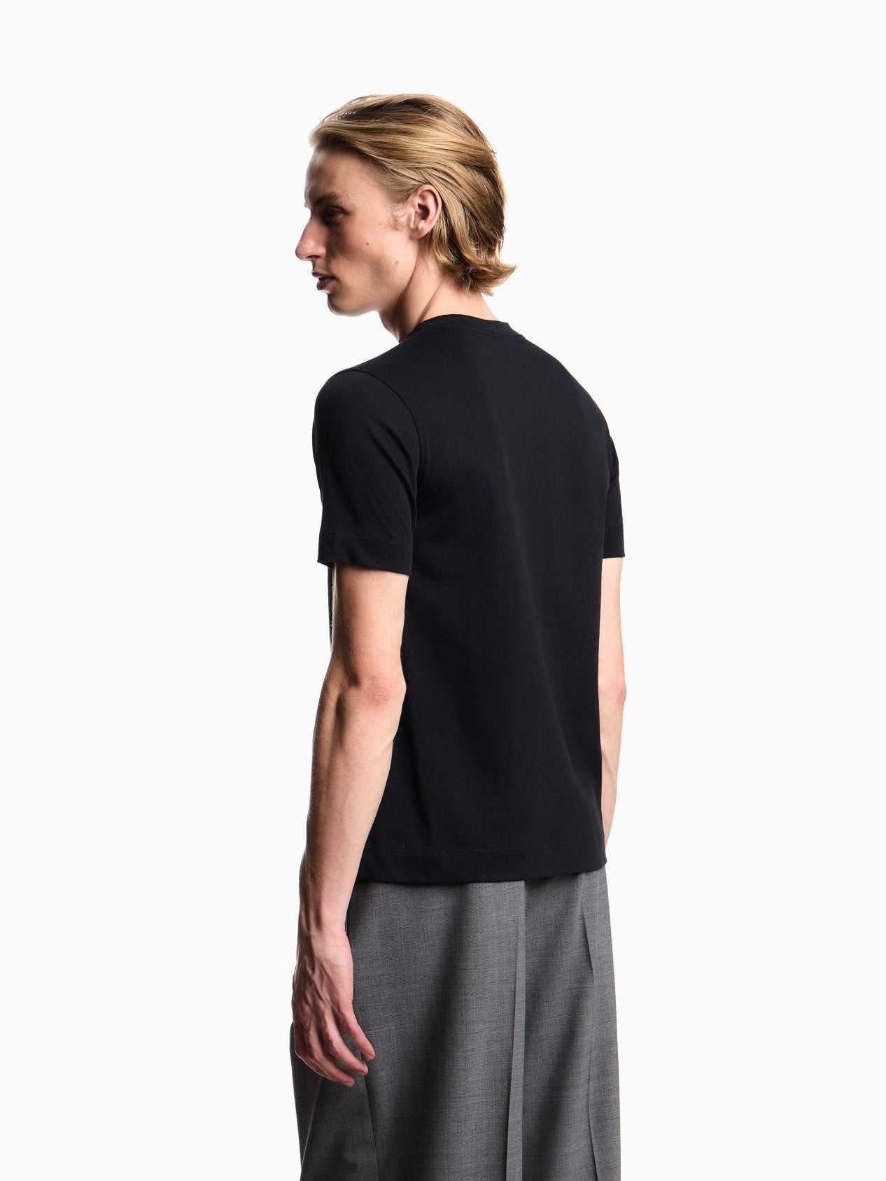 Slim-fit T-shirt in heavy jersey