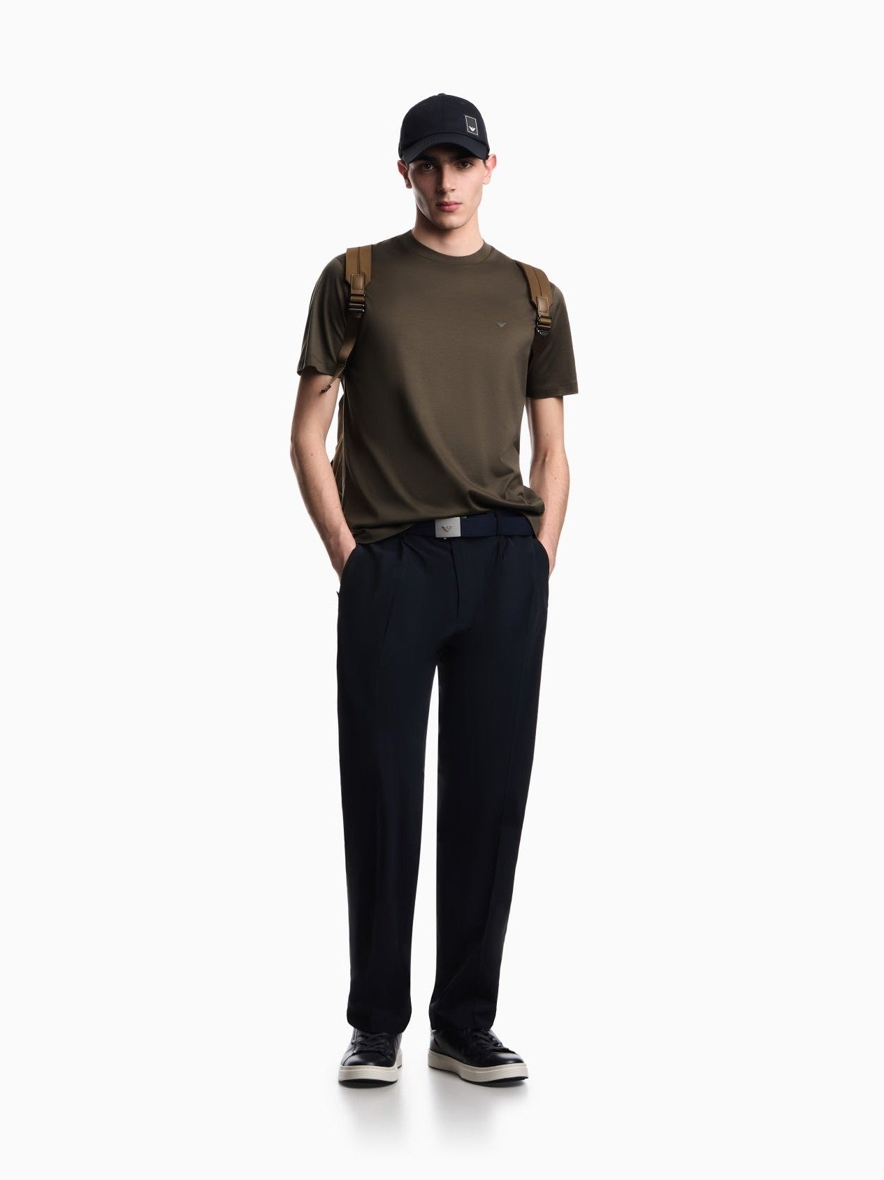 Travel Essential Lyocell-blend jersey T-shirt