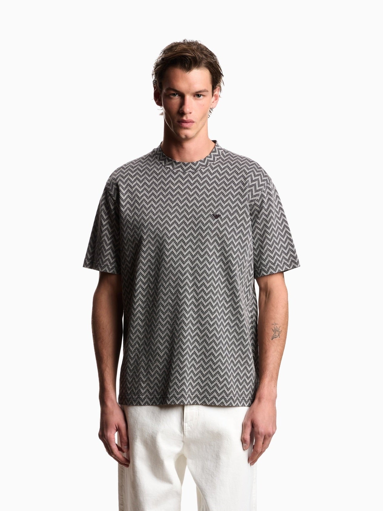 Icon jacquard jersey T-shirt