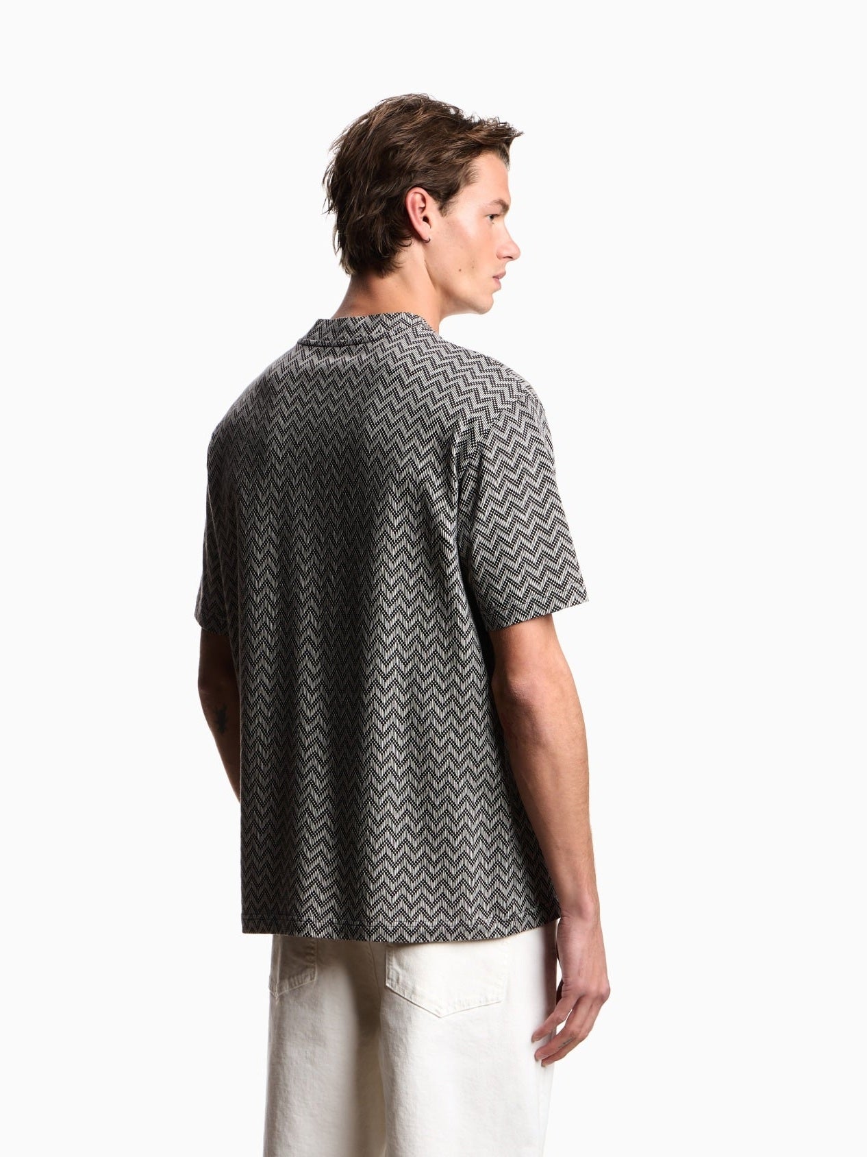 Icon jacquard jersey T-shirt