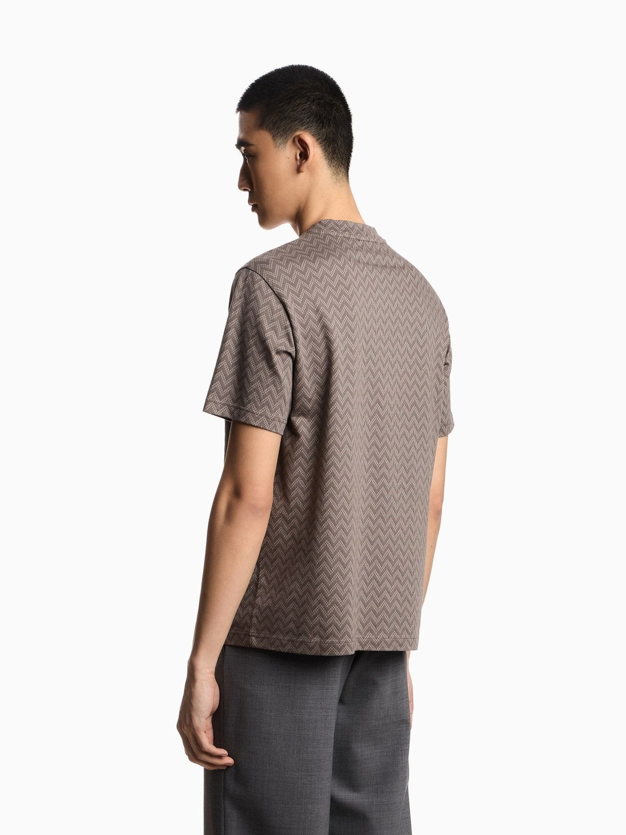 Icon jacquard jersey T-shirt