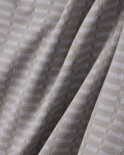 Jersey jacquard knit-effect T-shirt