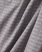 Polo in mouliné jacquard jersey