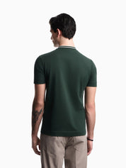 Slim-fit, heavy jersey T-shirt with logo signature embroidery