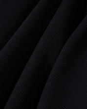 Seersucker shirt with down padding and rib details