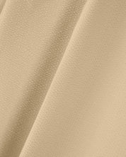 Seersucker trousers with down and feather padding