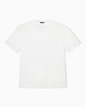 Jersey T-shirt with micro eagle embroidery
