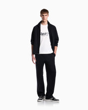 Heavy jersey T-shirt with embroidered logo