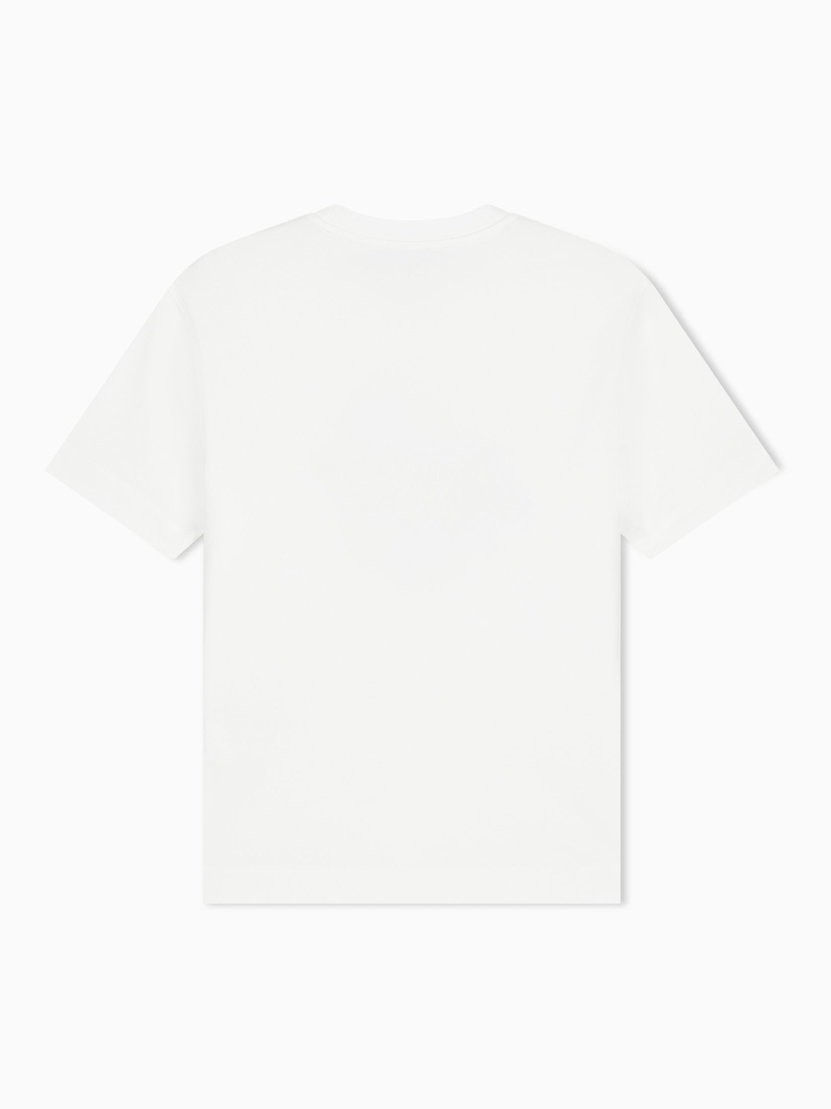Heavy jersey T-shirt with embroidered logo