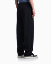 Trousers with regular fit in interlock jersey