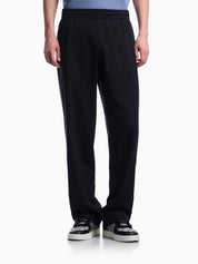 Trousers with regular fit in interlock jersey