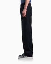 Trousers with regular fit in interlock jersey