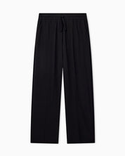 Trousers with regular fit in interlock jersey
