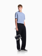 Jersey jacquard t-shirt