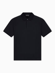 Jacquard jersey polo