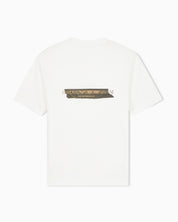 Jersey T-shirt in lyocell blend with embossed eagle and logo print
