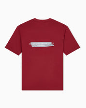 Jersey T-shirt in lyocell blend with embossed eagle and logo print