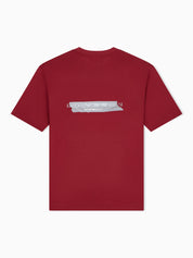 Jersey T-shirt in lyocell blend with embossed eagle and logo print