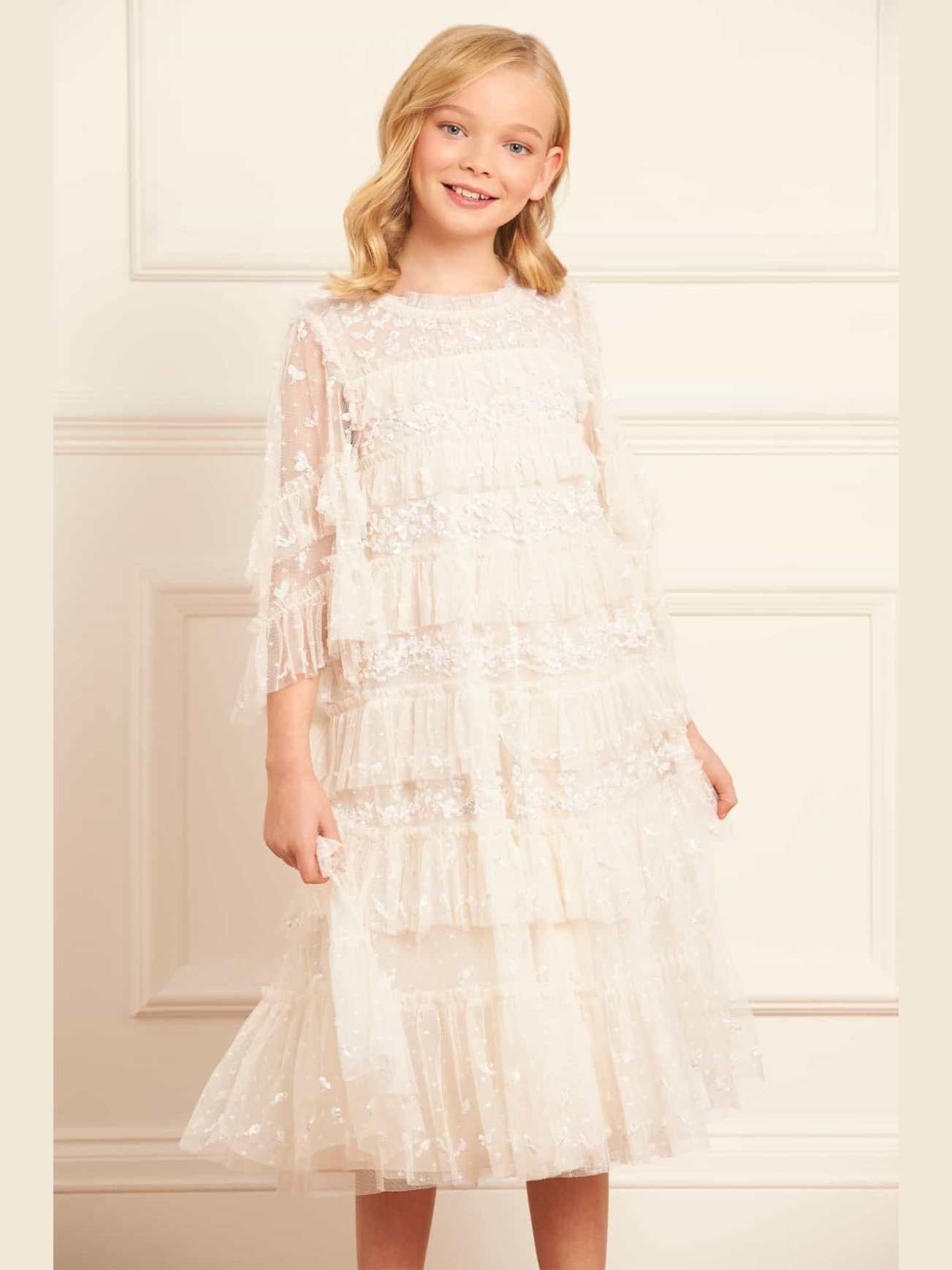 Emily lace kids dress