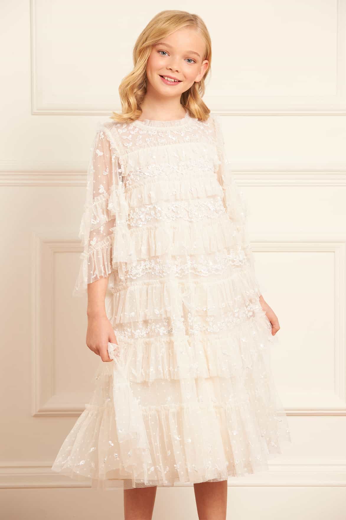 EMILY LACE KIDS DRESS