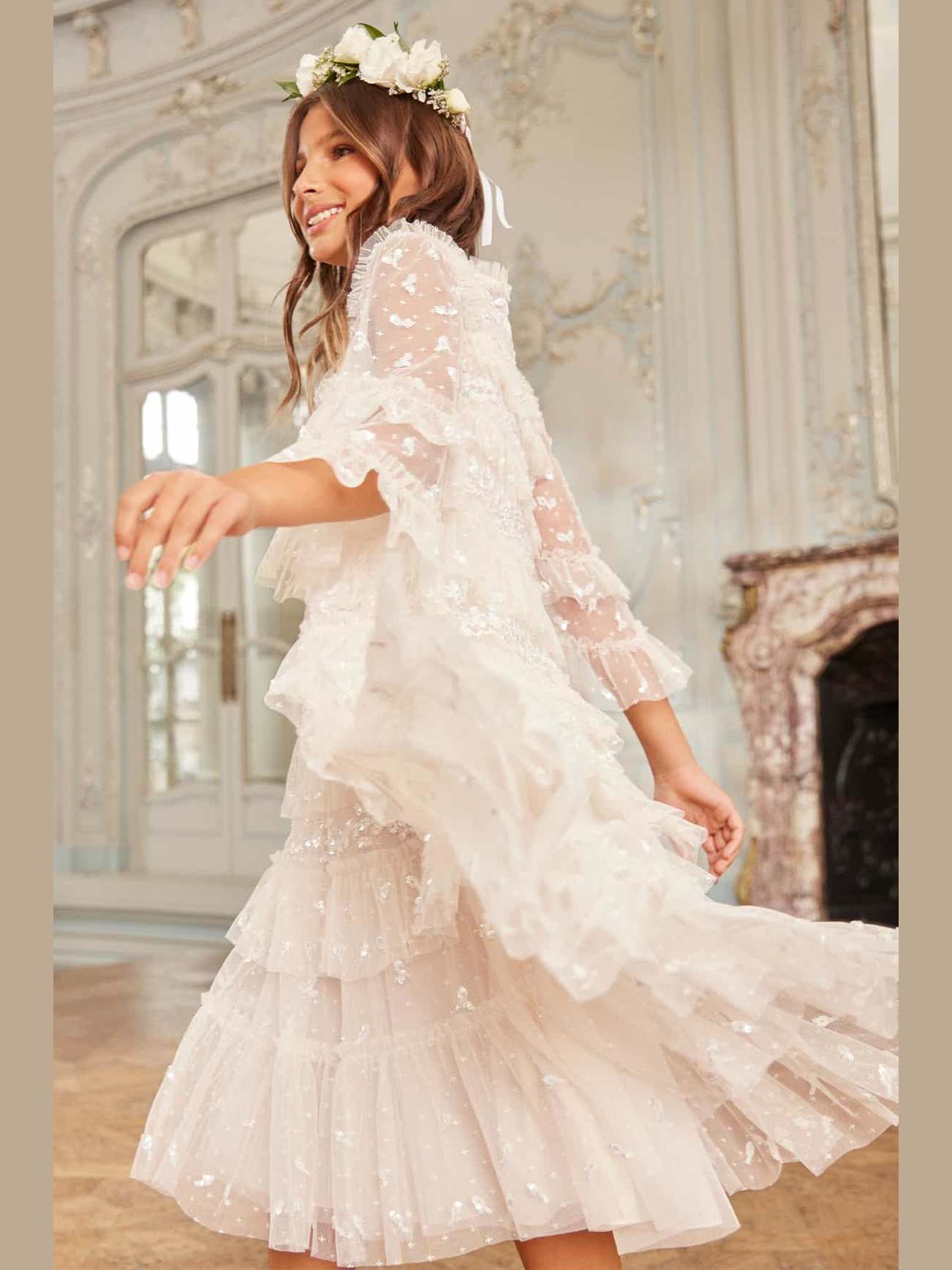 Emily lace kids dress