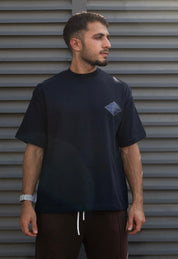 Dark blue shortsleeve t-shirt
