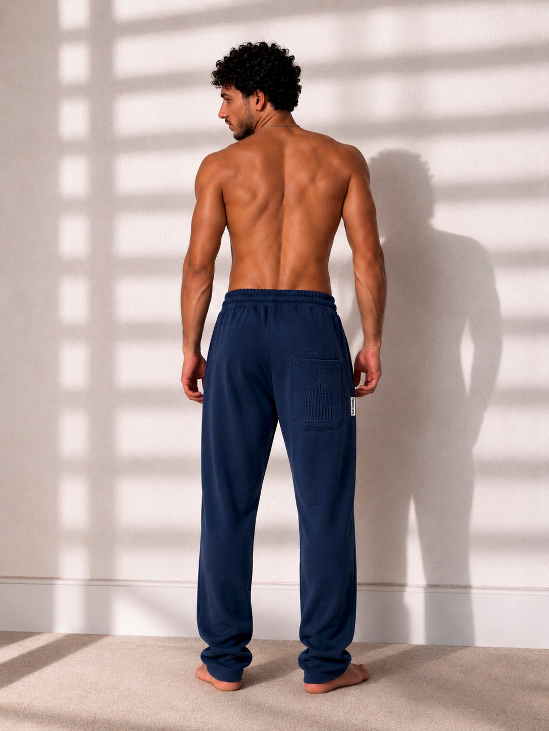 Dark blue pants