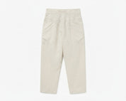 White linen pants