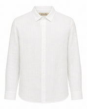 White linen shirt