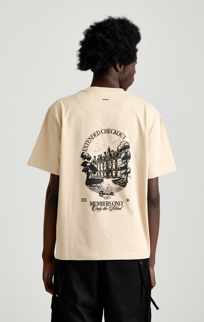 Extended checkout t-shirt