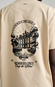 Extended checkout t-shirt