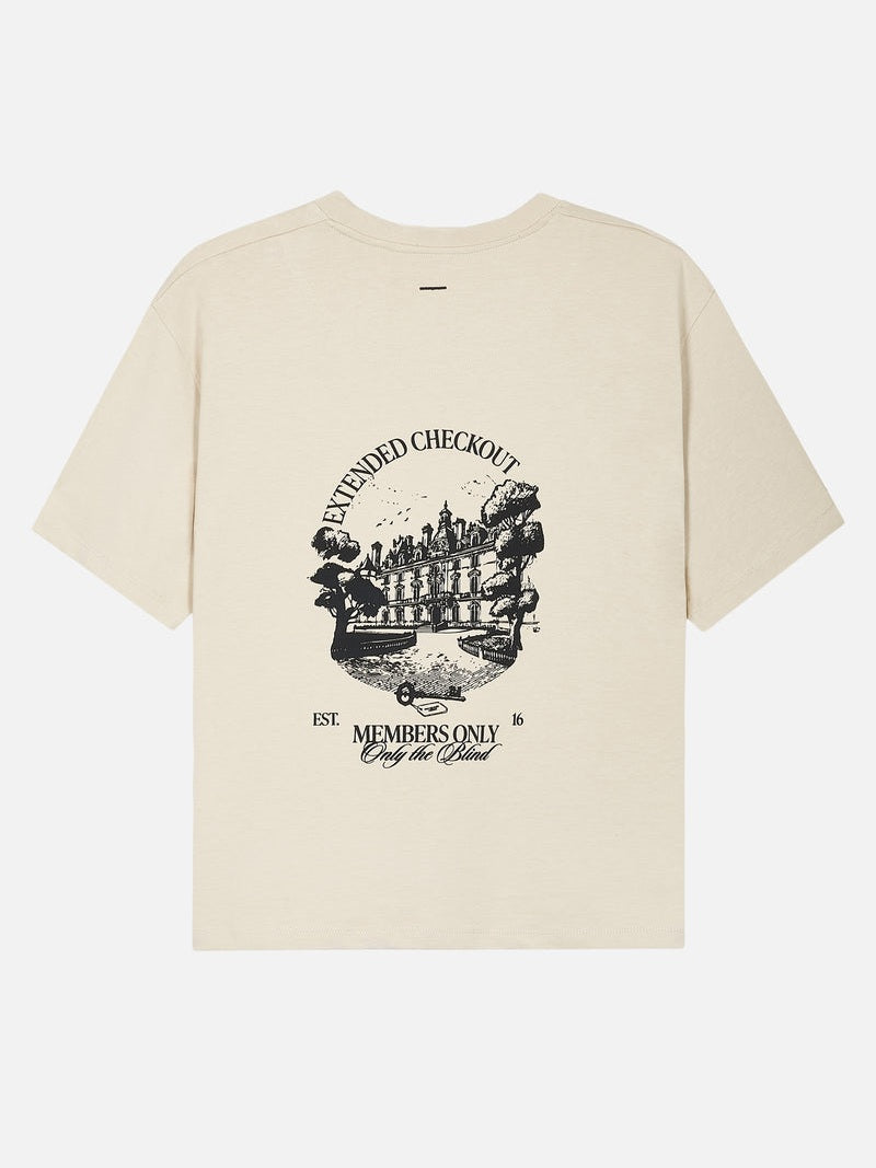Extended checkout t-shirt
