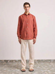 Antonio gd linen shirt l/s