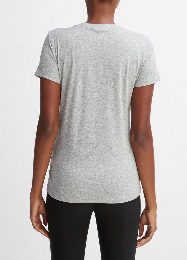 Essential Pima Cotton Crew Neck T-Shirt