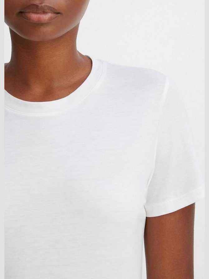 Essential pima cotton crew neck t-shirt