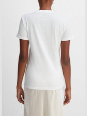 Essential pima cotton crew neck t-shirt